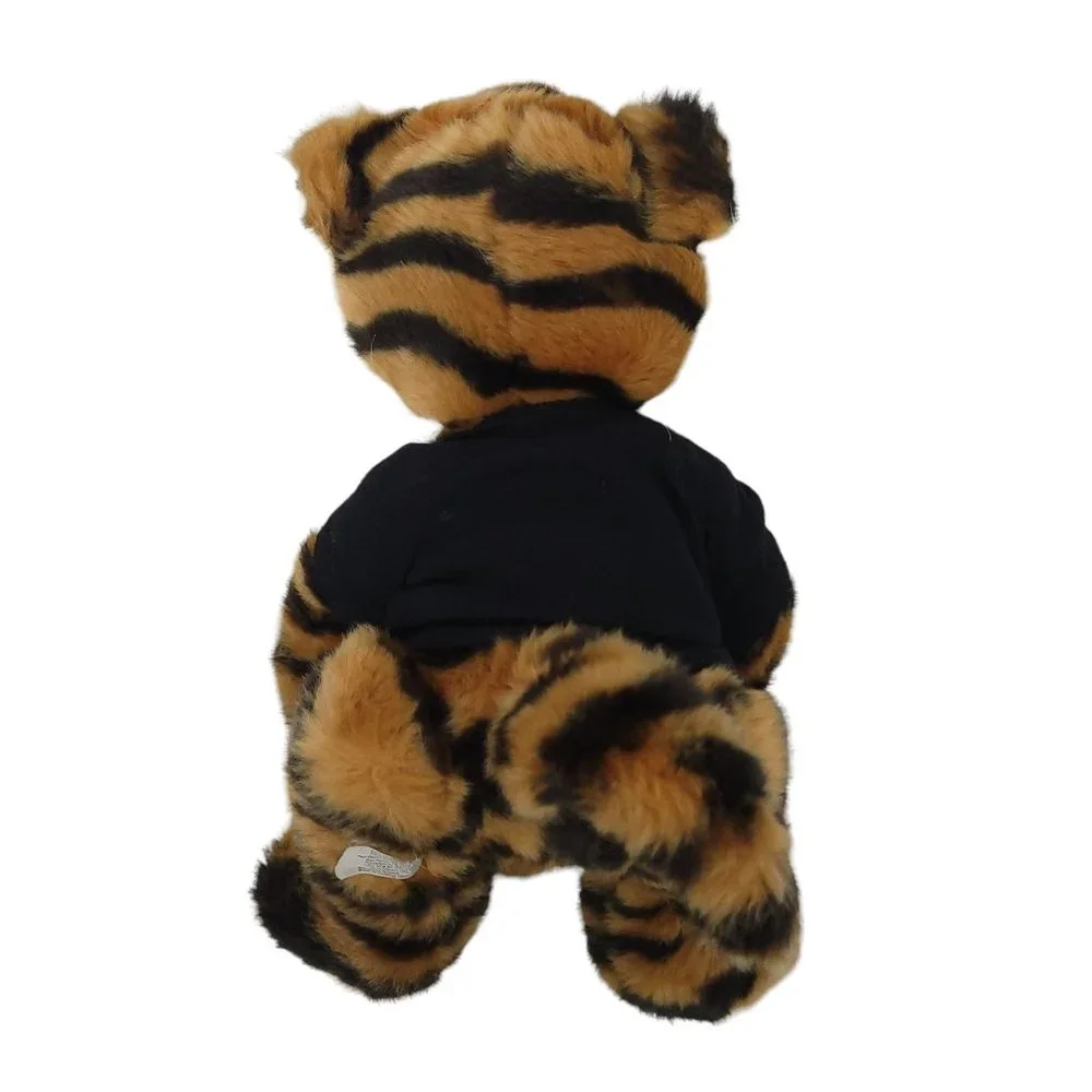 Vtg 92 MJC Purr-Fection Northeast Tigers Plush Stuffed Animal Toy T Shirt Mascot